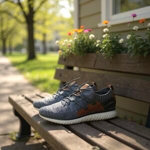 COLE HAAN Men's Grand.os Brown Gray Shoes C27734 Sneakers Size 13M